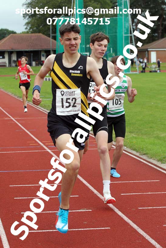 800 metres 50, NECAA Open Meeting, Morpeth, Sunday, March 23rd. David T. Hewitson/Sports for All Pics